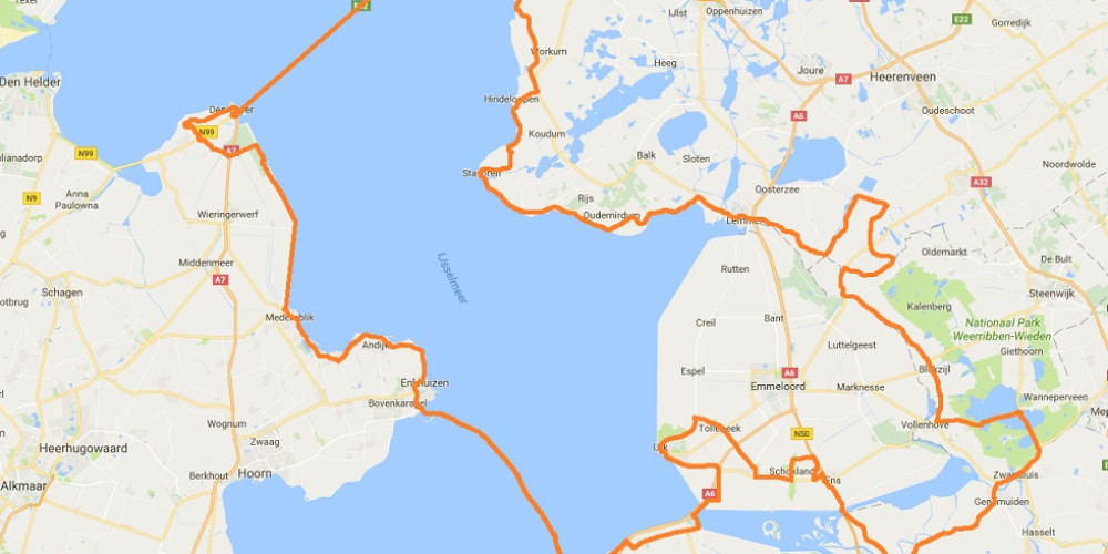 Motorroute Ijsselmeer