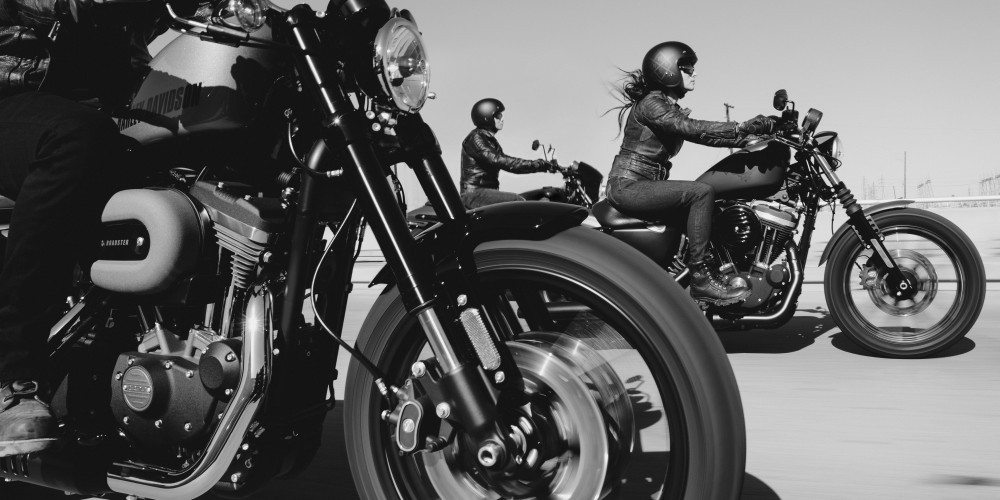 Motorrijden in een groep