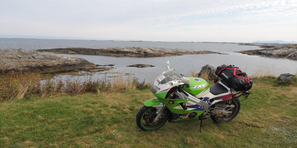 Noorwegen met een ZXR400